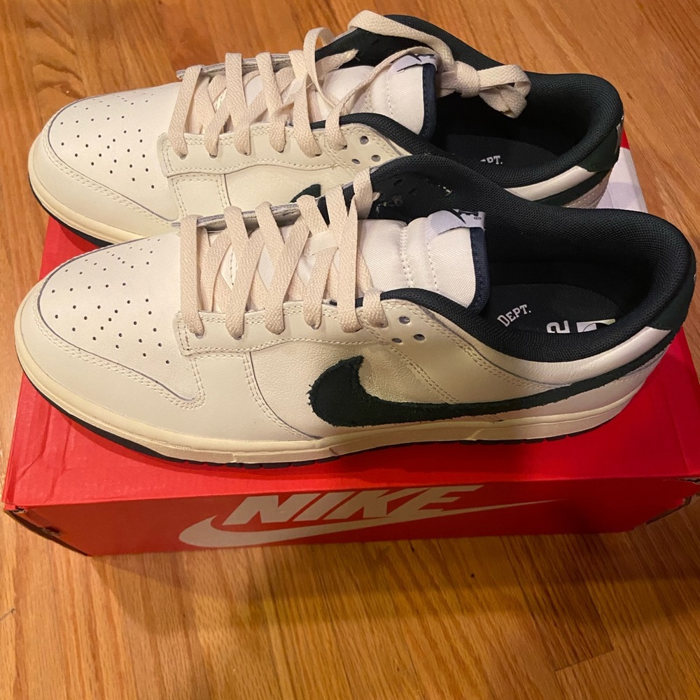 Nike Dunk Low Men's Sneakers Sz 11 'Athletic Department' Green White FQ8080-133